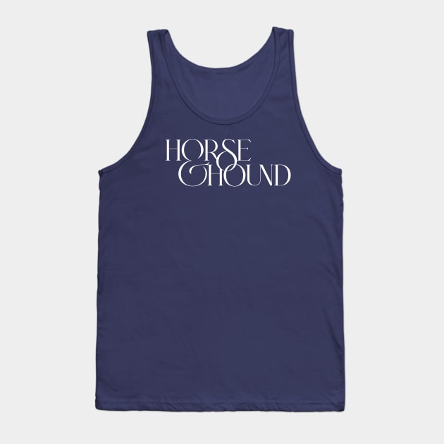 Horse & Hound Tank Top by bjornberglund